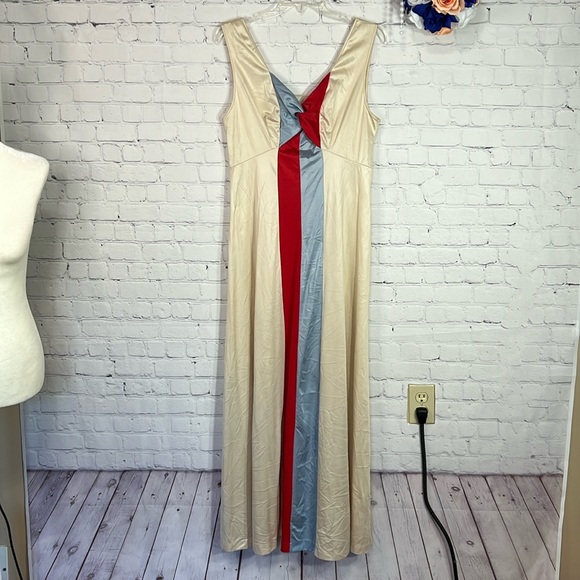 VTG mod contrasting stripe gown - Picture 2 of 11